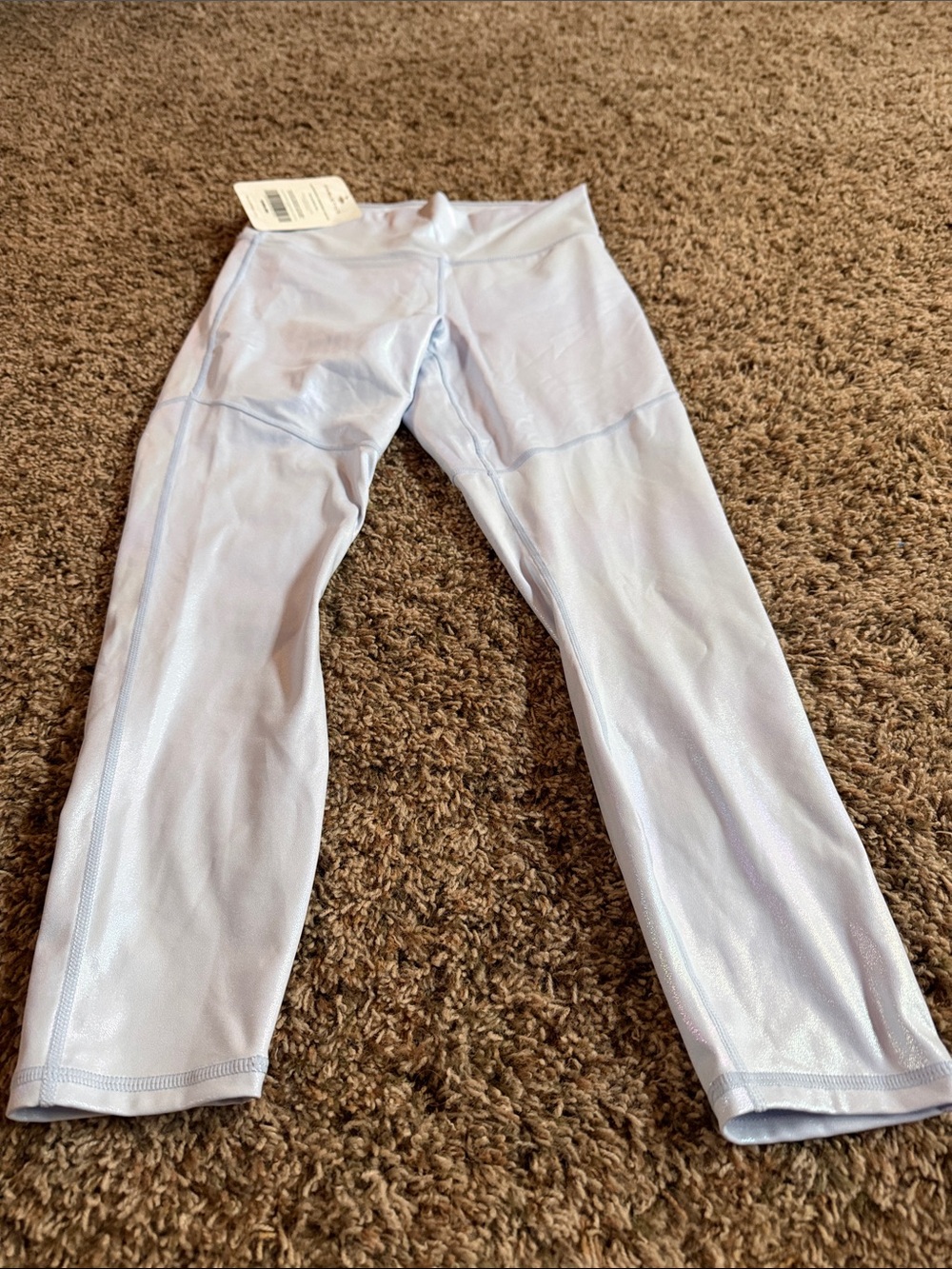 Fabletics Iridescent Light Blue High-Waist Leggings